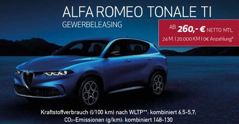 tonale car alfa romeo